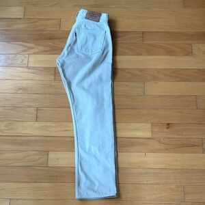 Levi's Women's Straight Leg Jeans - Cream